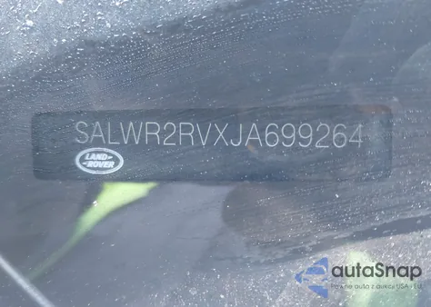 2018 Land Rover Range Rover Sport Hse z USA, uszkodzony, nr VIN SALWR2RVXJA699264